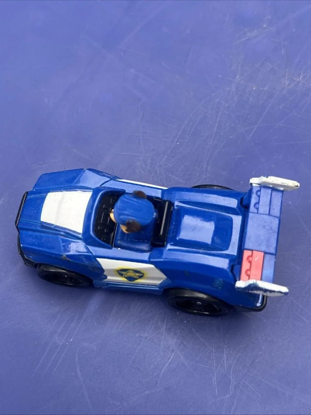 Paw Patrol Mighty Pups Super Paws Chase True Metal Car T-431